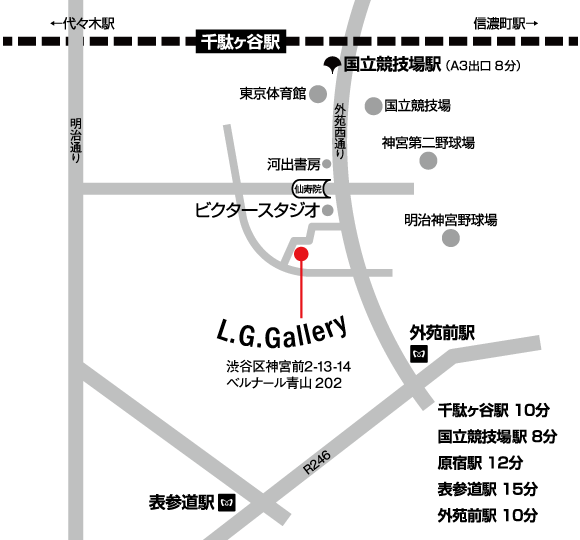 Laundry Graphics Galleryへの地図